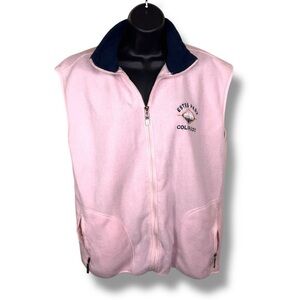 Vintage 90s Large Estes Park Pink Fleece Best Womens Colorado Outdoor Western
